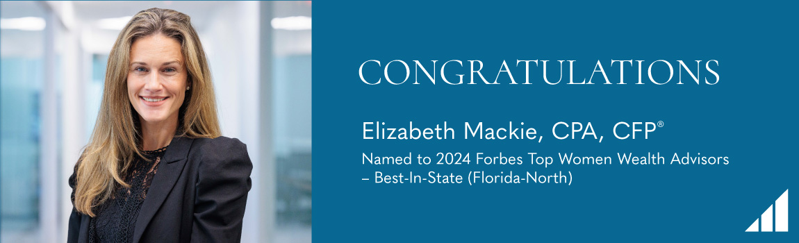 Elizabeth Mackie, CPA, CFP® Named to 2024 Forbes Top Women Wealth Advisors – Best-In-State